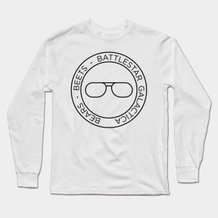 Bears Beets Battlestar Galactica Long Sleeve T-Shirt